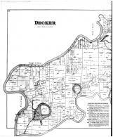 Decker Township, Sandborn, Redcloud P.O. - Left, Knox County 1880 Microfilm